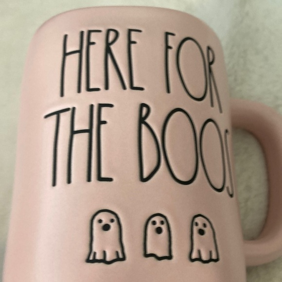 Rae Dunn Here For The Boos Mug in Pink - Picture 4 of 5